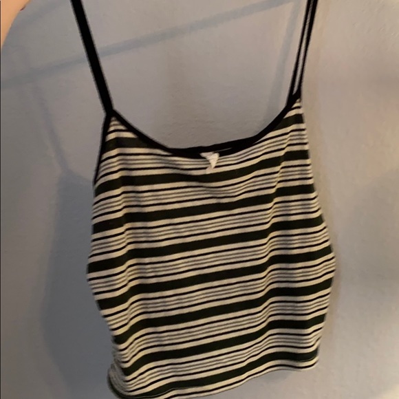 striped tank top crop top - Picture 2 of 3